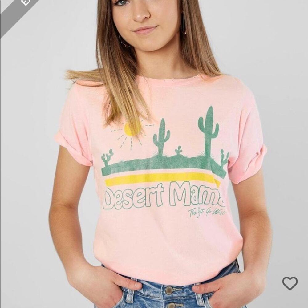Modish Rebel Pink Desert Mama Graphic Tee XS